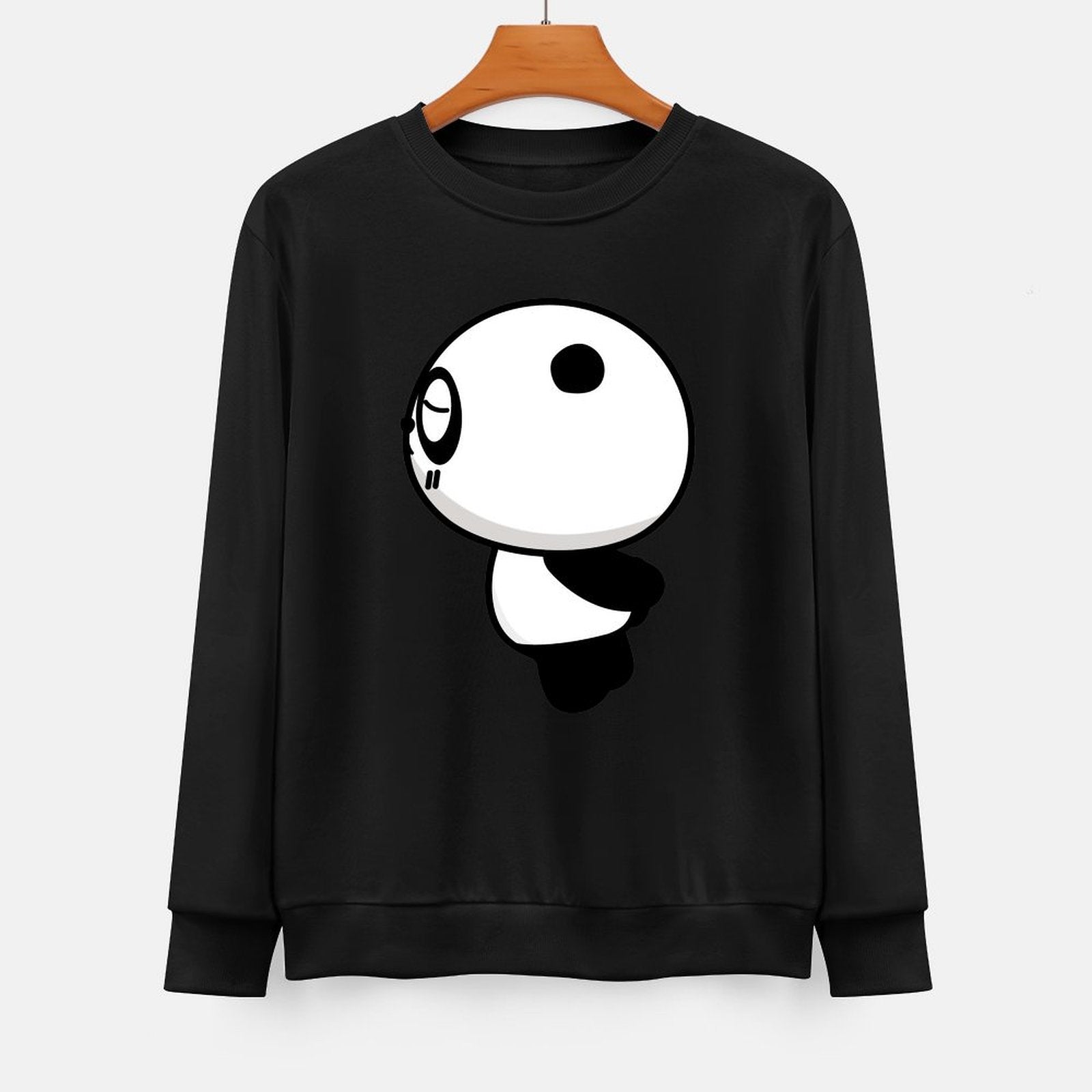 Front Patterned Long Sleeve TopFitted Design-Your-Own